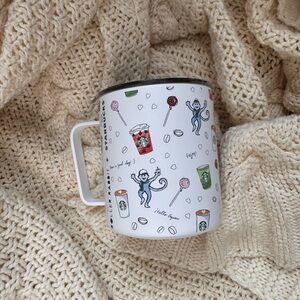 Coffeehouse Bonanza Starbucks x Roller Rabbit Stainless Steel Mug